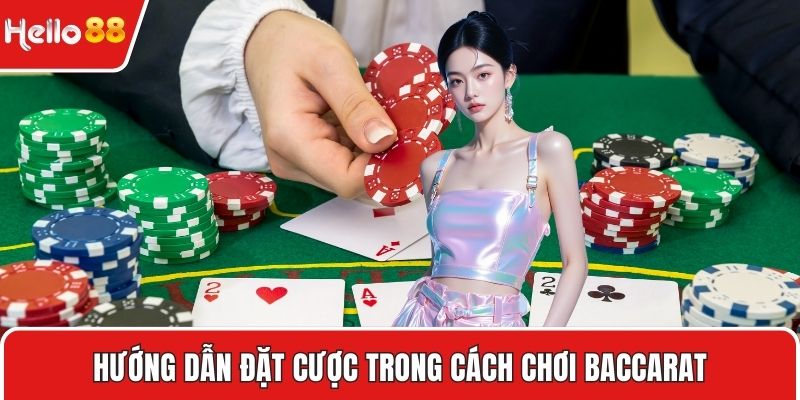 Hướng dẫn đặt cược trong cách chơi baccarat